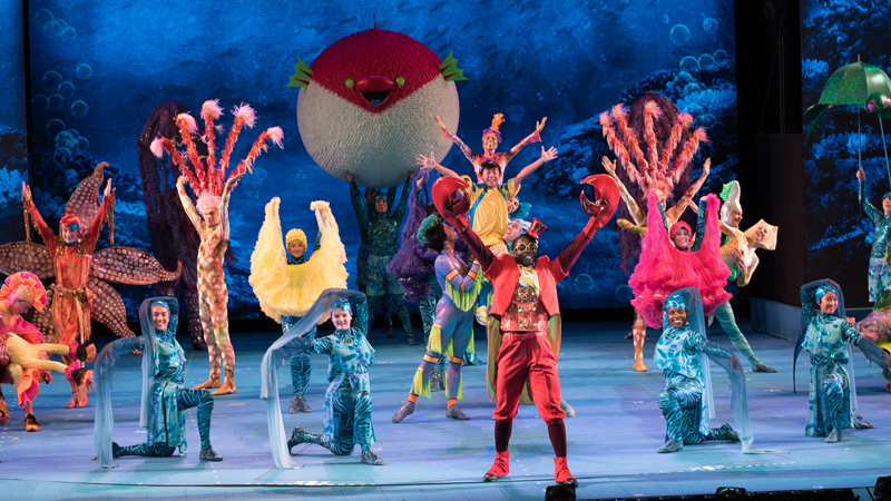 Dive Under the Sea with Little Mermaid the Musical at Broadway