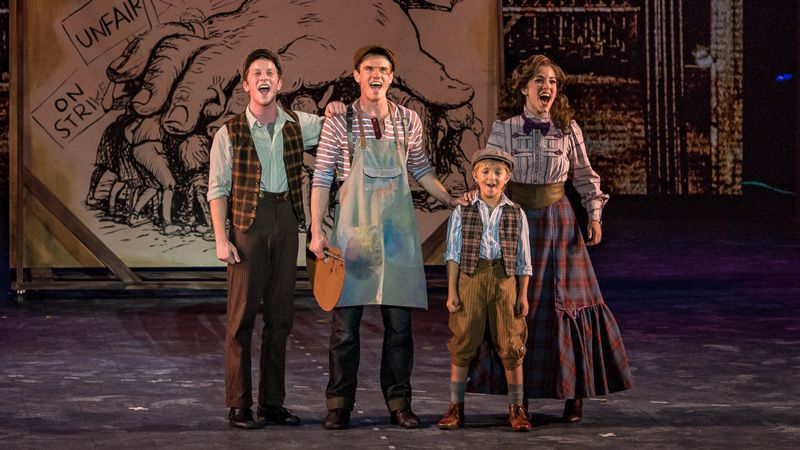 Newsies Ends The Muny Season In The Highest Of Spirits The Muny