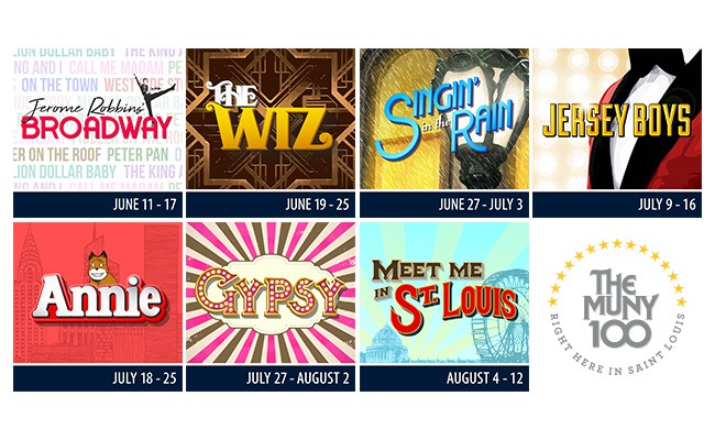 Muny 100 Show Dates