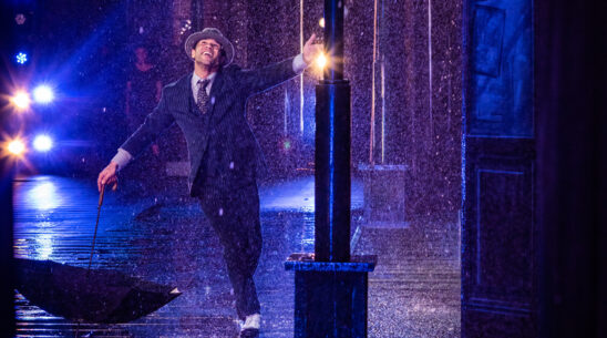 Singin in the rain backstage photos