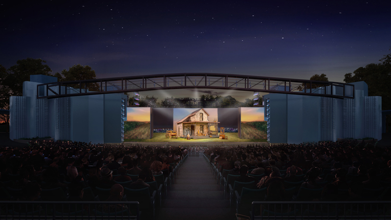 Muny Rendering Front Evening 2019