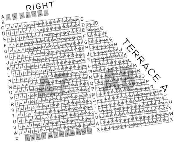 Seating Chart - The Muny