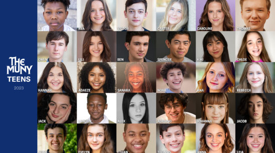 Headshots of the 2023 muny teens