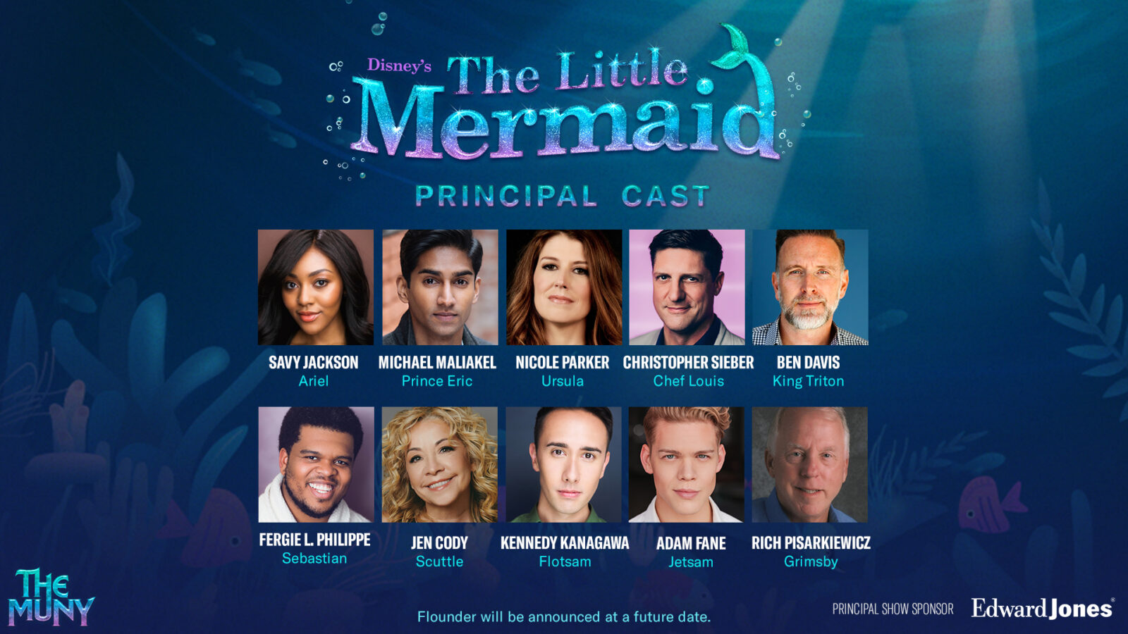 The Muny Announces Starring Cast for Disney's 'The Little Mermaid ...