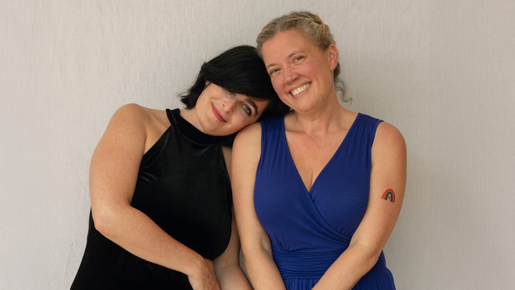 Hannah Corneau (left) and Patti Murin, who star in the Muny premiere of Disney's "Frozen"